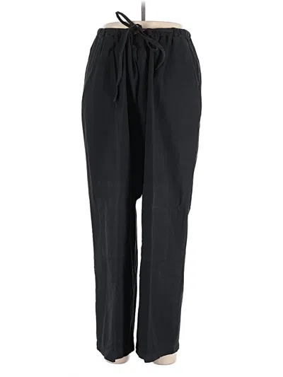 Pre-owned Jcrew Casual Pants In Black