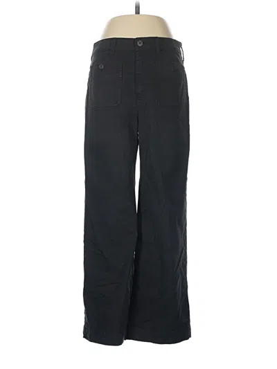 Pre-owned Jcrew Casual Pants In Black