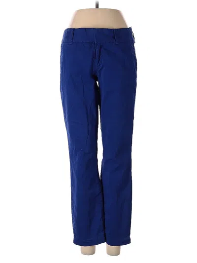 Pre-owned Jcrew Casual Pants In Blue
