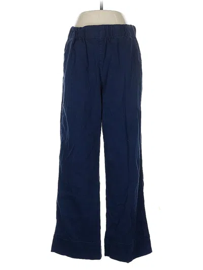 Pre-owned Jcrew Casual Pants In Blue