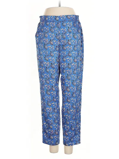 Pre-owned Jcrew Casual Pants In Blue