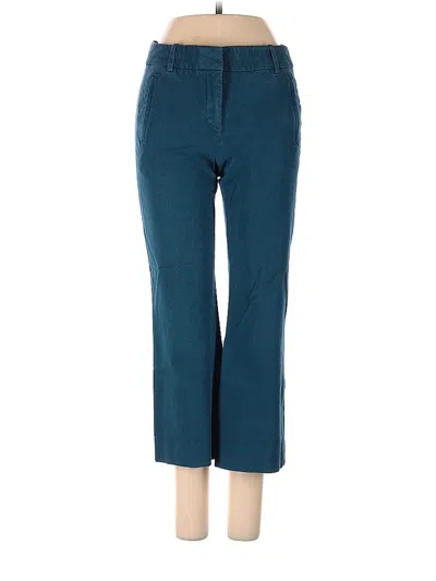 Pre-owned Jcrew Casual Pants In Blue