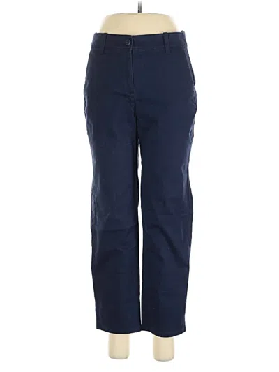 Pre-owned Jcrew Casual Pants In Blue