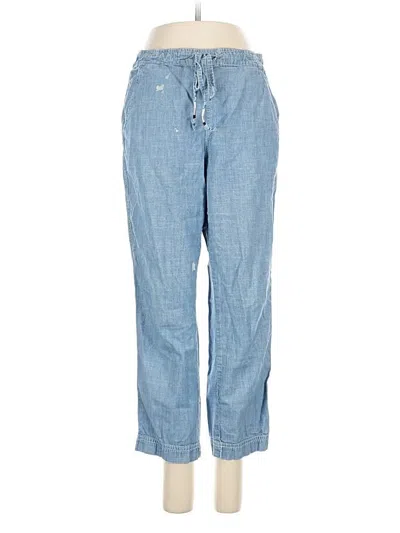 Pre-owned Jcrew Casual Pants In Blue