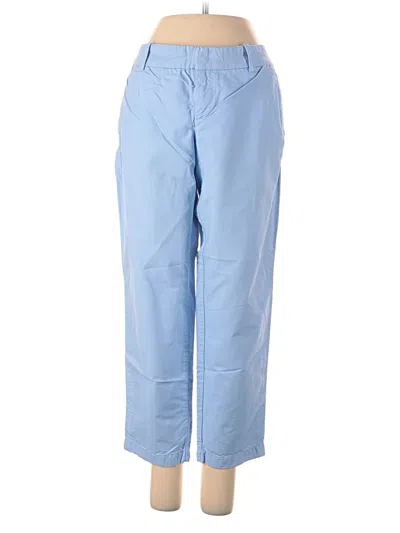 Pre-owned Jcrew Casual Pants In Blue