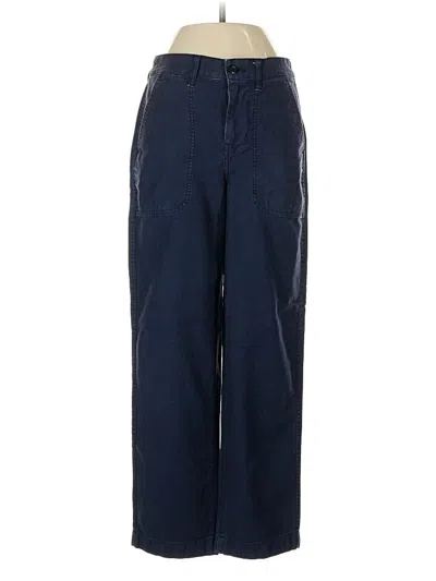 Pre-owned Jcrew Casual Pants In Blue