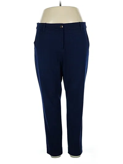 Pre-owned Jcrew Casual Pants In Blue