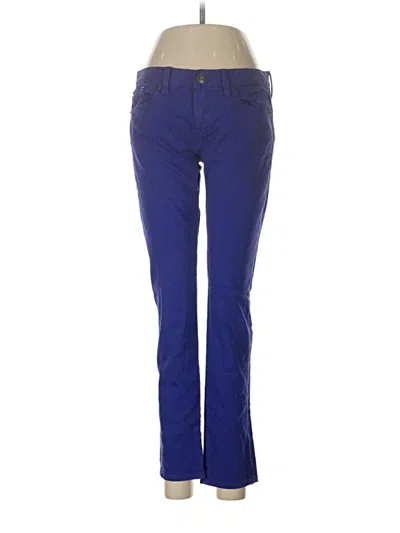 Pre-owned Jcrew Casual Pants In Blue