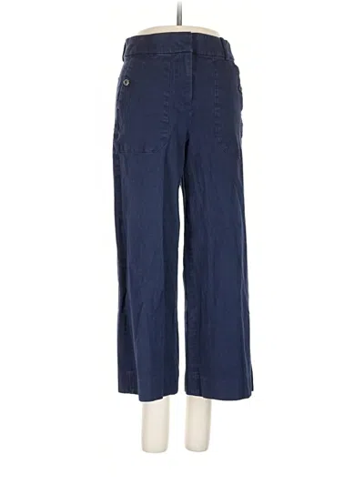 Pre-owned Jcrew Casual Pants In Blue