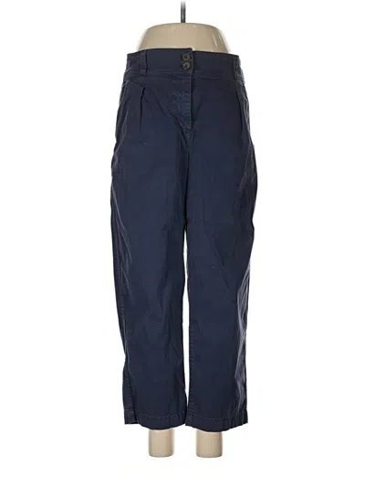 Pre-owned Jcrew Casual Pants In Blue
