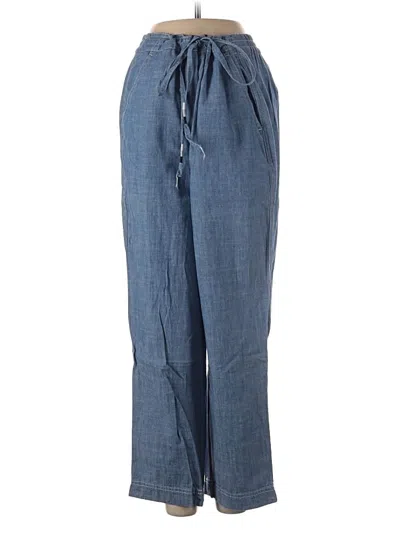 Pre-owned Jcrew Casual Pants In Blue