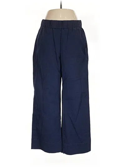Pre-owned Jcrew Casual Pants In Blue