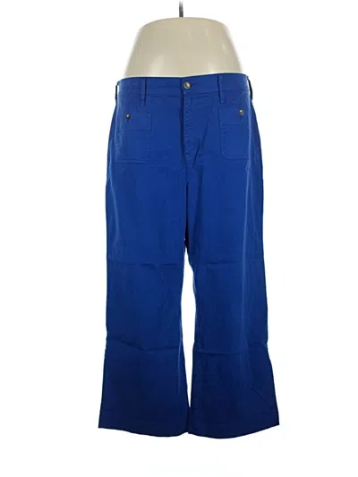 Pre-owned Jcrew Casual Pants In Blue