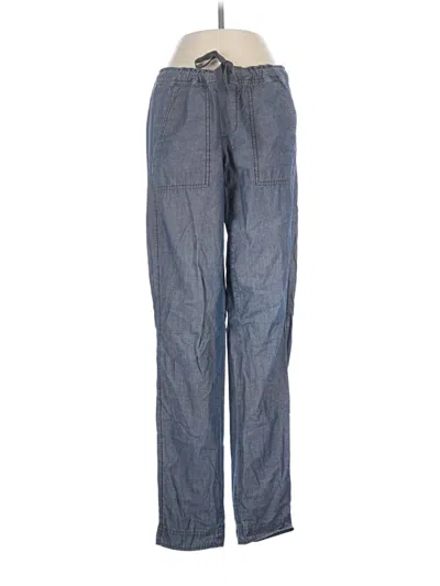 Pre-owned Jcrew Casual Pants In Blue