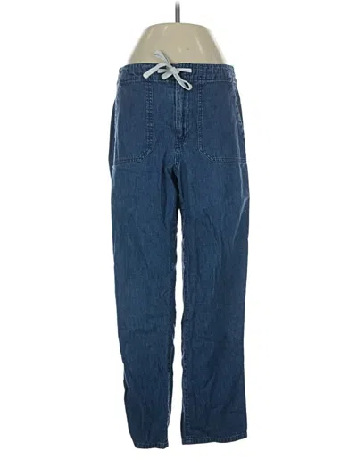Pre-owned Jcrew Casual Pants In Blue