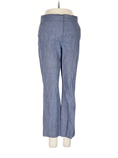 Pre-owned Jcrew Casual Pants In Blue