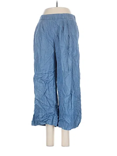 Pre-owned Jcrew Casual Pants In Blue