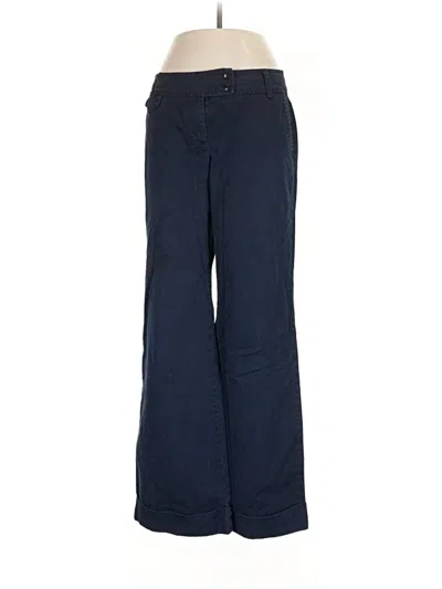 Pre-owned Jcrew Casual Pants In Blue