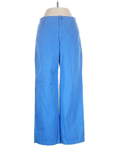 Pre-owned Jcrew Casual Pants In Blue