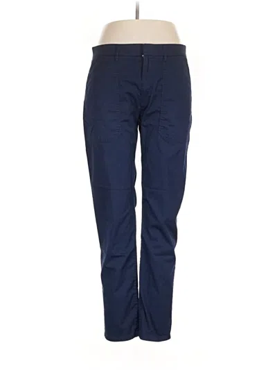 Pre-owned Jcrew Casual Pants In Blue