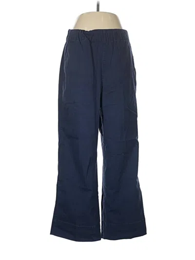 Pre-owned Jcrew Casual Pants In Blue