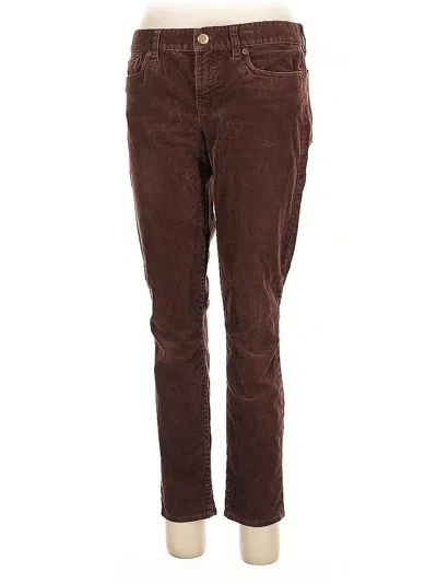 Pre-owned Jcrew Casual Pants In Brown