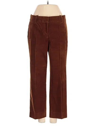 Pre-owned Jcrew Casual Pants In Brown