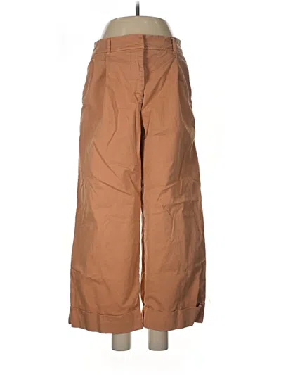 Pre-owned Jcrew Casual Pants In Brown