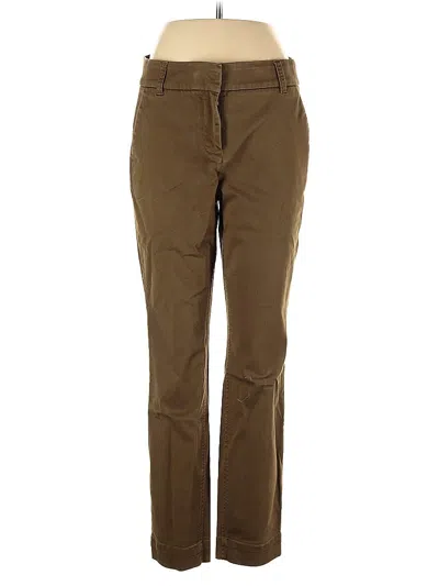Pre-owned Jcrew Casual Pants In Brown