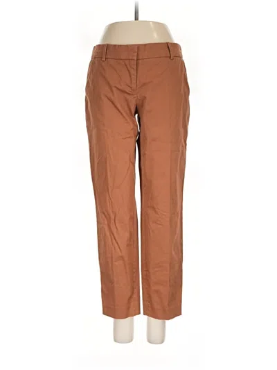 Pre-owned Jcrew Casual Pants In Brown