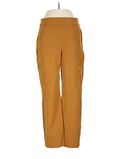 Pre-owned Jcrew Casual Pants In Brown