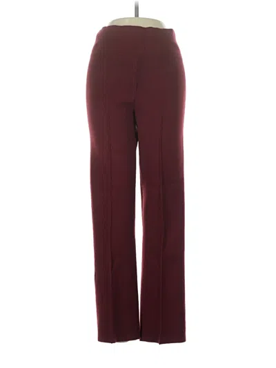 Pre-owned Jcrew Casual Pants In Burgundy