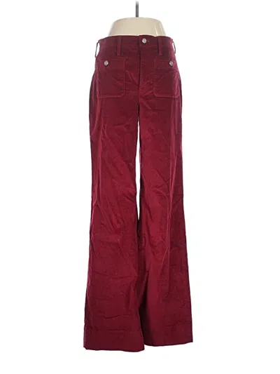 Jcrew Casual Pants In Burgundy