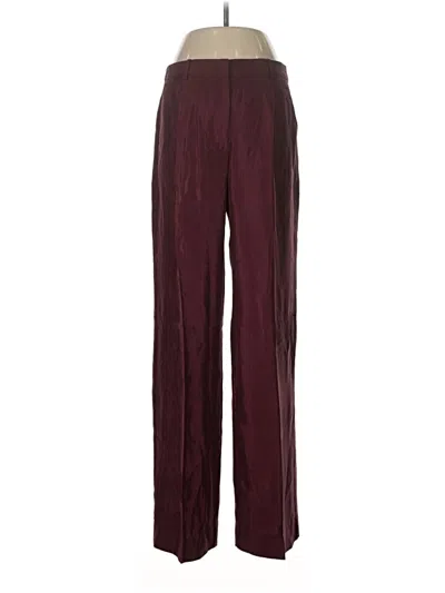 Pre-owned Jcrew Casual Pants In Burgundy