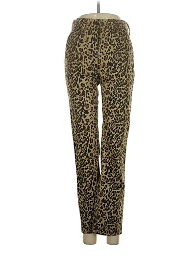 Pre-owned Jcrew Casual Pants In Gold