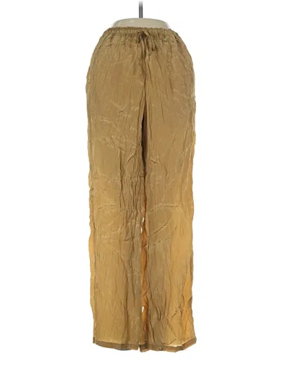 Pre-owned Jcrew Casual Pants In Gold