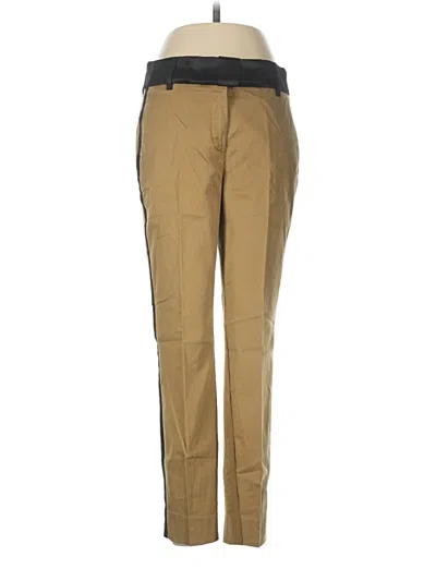 Pre-owned Jcrew Casual Pants In Gold