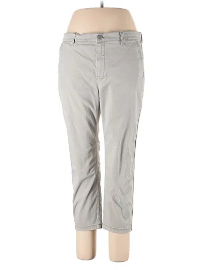 Pre-owned Jcrew Casual Pants In Gray