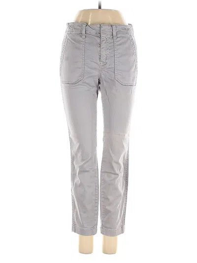 Pre-owned Jcrew Casual Pants In Gray
