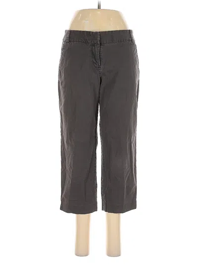 Pre-owned Jcrew Casual Pants In Gray