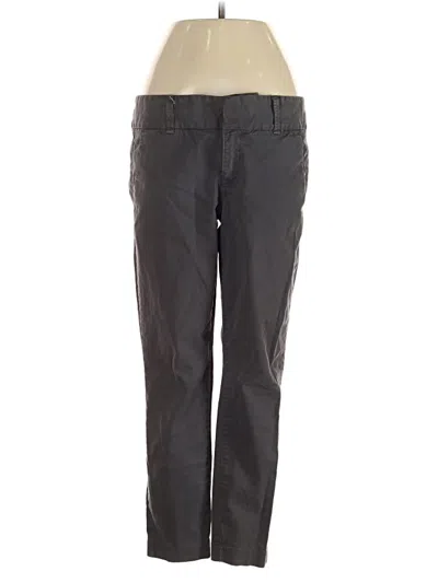 Pre-owned Jcrew Casual Pants In Gray