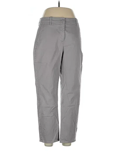Pre-owned Jcrew Casual Pants In Gray
