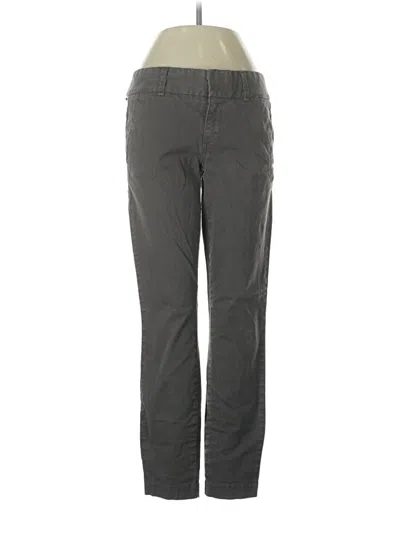 Pre-owned Jcrew Casual Pants In Gray