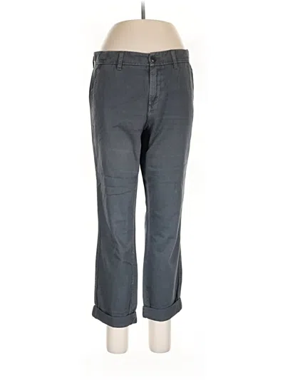 Pre-owned Jcrew Casual Pants In Gray