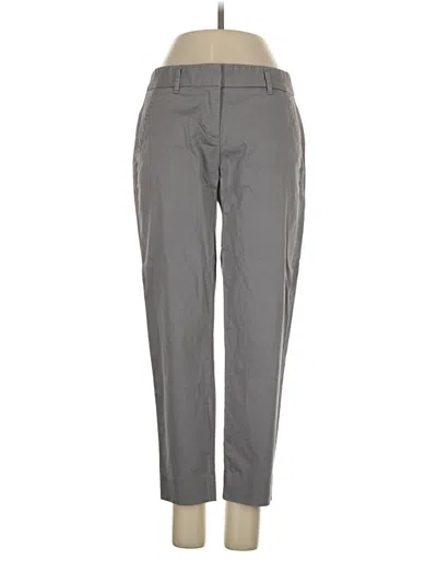 Pre-owned Jcrew Casual Pants In Gray