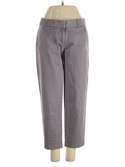 Pre-owned Jcrew Casual Pants In Gray