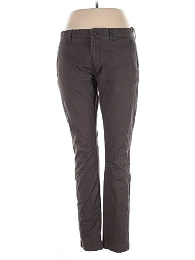 Pre-owned Jcrew Casual Pants In Gray