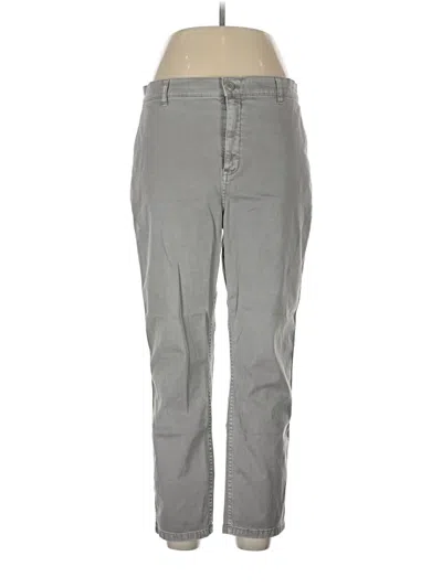 Pre-owned Jcrew Casual Pants In Gray