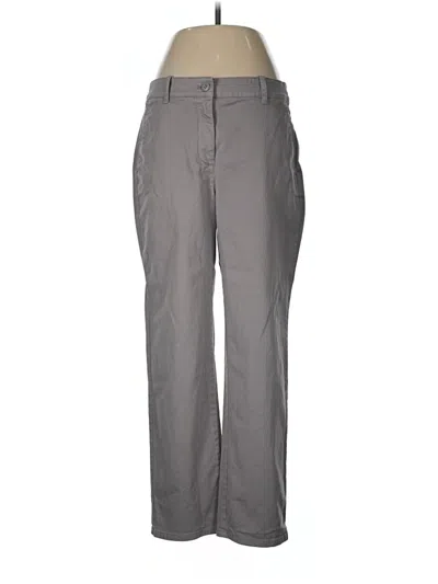 Pre-owned Jcrew Casual Pants In Gray