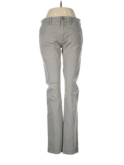 Pre-owned Jcrew Casual Pants In Gray
